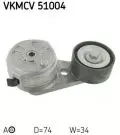 Napinacz paska (element napinający): Napinacz paska wielorowkowego VKMCV 51004 SKF