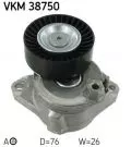 Napinacz paska (element napinający): Napinacz paska wielorowkowego VKM 38750 SKF
