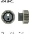  Napinacz paska (element napinajacy): Rolka napinająca paska rozrządu VKM 18001 SKF