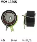 Napinacz paska (element napinajacy): Rolka napinająca paska rozrządu VKM 13305 SKF