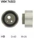 Napinacz paska (element napinajacy): Rolka napinająca paska rozrządu VKM 74503 SKF