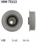 Napinacz paska (element napinajacy): Rolka napinająca paska rozrządu VKM 75113 SKF