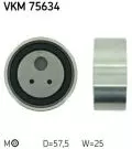 Napinacz paska (element napinajacy): Rolka napinająca paska rozrządu VKM 75634 SKF