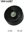  Rolka kierunkowa / prowadząca: Rolka prowadząca pasek wielorowkowy VKM 64087 SKF