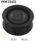 Rolka kierunkowa / prowadząca: Rolka prowadząca pasek wielorowkowy VKM 31401 SKF