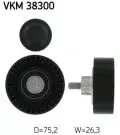 Rolka kierunkowa / prowadząca: Rolka prowadząca pasek wielorowkowy VKM 38300 SKF