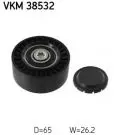  Rolka kierunkowa / prowadząca: Rolka prowadząca pasek wielorowkowy VKM 38532 SKF