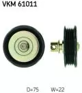 Rolka kierunkowa / prowadząca: Rolka prowadząca pasek wielorowkowy VKM 61011 SKF