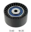  Rolka kierunkowa / prowadząca: Rolka prowadząca paska rozrządu VKM 23258 SKF