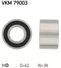 Rolka kierunkowa / prowadząca: Rolka prowadząca paska rozrządu VKM 79003 SKF