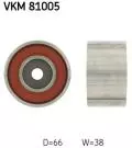 Rolka kierunkowa / prowadząca: Rolka prowadząca paska rozrządu VKM 81005 SKF