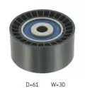  Rolka kierunkowa / prowadząca: Rolka prowadząca paska rozrządu VKM 23121 SKF