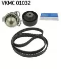  Zestaw paska rozrządu z pompą wody: Zestaw paska rozrządu + pompa cieczy VKMC 01032 SKF