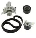 Zestaw paska rozrządu z pompą wody: Zestaw paska rozrządu + pompa cieczy VKMC 03263 SKF