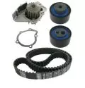 Zestaw paska rozrządu z pompą wody: Zestaw paska rozrządu + pompa cieczy VKMC 03265 SKF