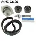Zestaw paska rozrządu z pompą wody: Zestaw paska rozrządu + pompa cieczy VKMC 03130 SKF
