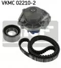 Zestaw paska rozrządu z pompą wody: Zestaw paska rozrządu + pompa cieczy VKMC 02210-2 SKF