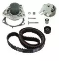 Zestaw paska rozrządu z pompą wody: Zestaw paska rozrządu + pompa cieczy VKMC 05124 SKF