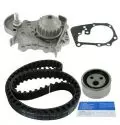 Zestaw paska rozrządu z pompą wody: Zestaw paska rozrządu + pompa cieczy VKMC 06415 SKF