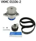  Zestaw paska rozrządu z pompą wody: Zestaw paska rozrządu + pompa cieczy VKMC 01106-2 SKF