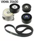 Elementy napędu dodatkowego: Zestaw paska wieloklinowego VKMA 35600 SKF