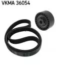 Elementy napędu dodatkowego: Zestaw paska wieloklinowego VKMA 36054 SKF