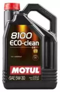 Oleje silnikowe: Olej silnikowy Motul 8100 ECO-CLEAN 5W30 5L