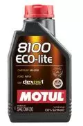 Oleje silnikowe: Olej silnikowy Motul 8100 ECO-LITE 0W20 1L