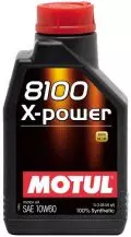 Oleje silnikowe: Olej silnikowy Motul 8100 X-POWER 10W60 1L