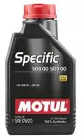  Oleje silnikowe: Olej silnikowy Motul SPECIFIC 508 00 509 00 0W20 1L
