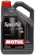  Oleje silnikowe: Olej silnikowy Motul SPECIFIC LL-14 FE+ 0W20 5L