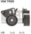 Mechanizm rozrządu: Rolka napinająca paska rozrządu SKF VKM 79000