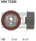 Mechanizm rozrządu: Rolka napinająca paska rozrządu SKF VKM 72300