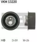 Mechanizm rozrządu: Rolka napinająca paska rozrządu SKF VKM 13220