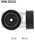 Rolka kierunkowa / prowadząca: Rolka prowadząca paska rozrządu SKF VKM 25152
