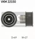 Mechanizm rozrządu: Rolka napinająca paska rozrządu SKF VKM 22150