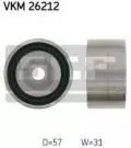 Rolka kierunkowa / prowadząca: Rolka prowadząca paska rozrządu SKF VKM 26212