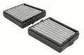  Filtr kabinowy - przeciwpyłkowy: Filtr kabinowy z węglem aktywnym Filtron K 1222A-2X
