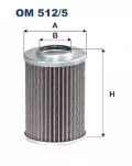 Filtr oleju: Filtr oleju Filtron OM 512/5