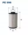 Filtr paliwa: Filtr paliwa Filtron PE 996