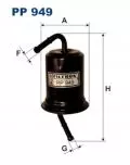  Filtr paliwa: Filtr paliwa Filtron PP 949