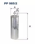 Filtr paliwa: Filtr paliwa Filtron PP 985/2