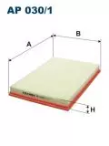  Filtr powietrza: Filtr powietrza Filtron AP 030/1