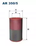 Filtr powietrza: Filtr powietrza Filtron AR 350/5
