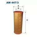 Filtry: Filtr powietrza Filtron AM 447/3