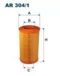 Filtry: Filtr powietrza Filtron AR 304/1