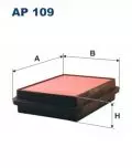  Filtr powietrza: Filtr powietrza Filtron AP 109