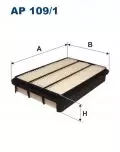  Filtr powietrza: Filtr powietrza Filtron AP 109/1