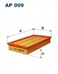  Filtry: Filtr powietrza Filtron AP 009
