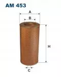 Filtry: Filtr powietrza Filtron AM 453